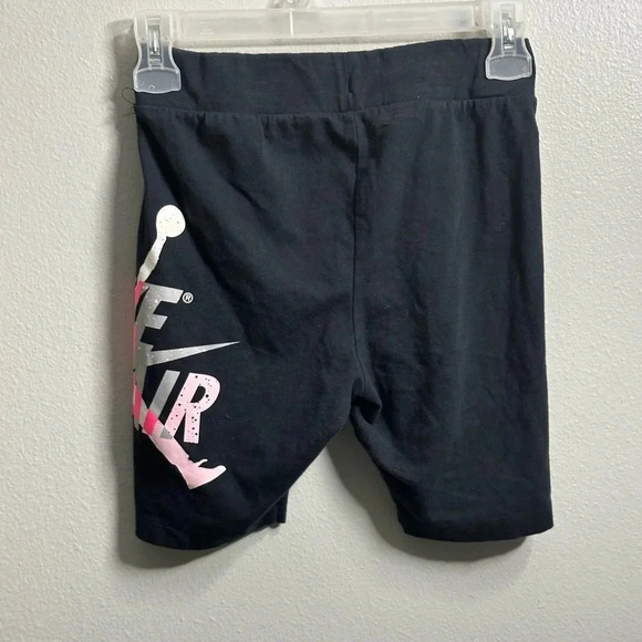 Air Jordan Girls Black Biker Shorts‎ Size L. - Picture 5 of 6